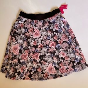 Xhilaration Floral Skirt